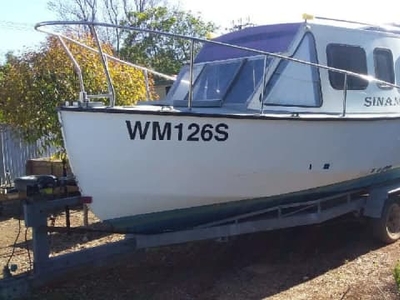 Wooden River Boat - 21 foot