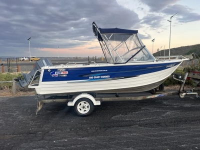 Quintrex coast runner 490 savage stacer fishing boat