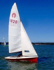 Tasar sailing dinghy plus registered trailer