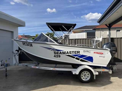 2021 Stacer Seamaster 429 with 60hp Yamaha