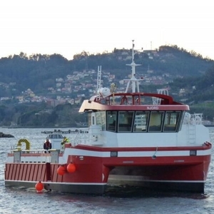 Aquaculture boat - CAT 15x10 - AISTER ALUMINIUM SHIPYARD - catamaran / inboard