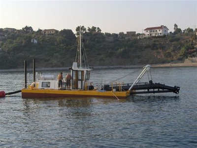 Cutter-suction dredge - SGT 150 - Italdraghe - work boat / work barge / wind farm service boat
