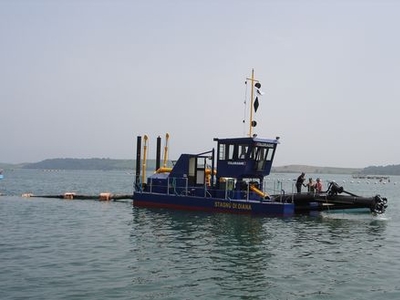Cutter-suction dredge - SGT 200 - Italdraghe - work boat / work barge / wind farm service boat
