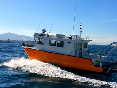Hydrographic survey boat - CATA 1200 - MOGGARO ALUMINIUM YACHTS - catamaran / inboard / aluminum