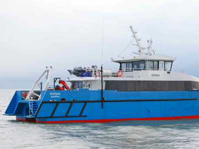 Oceanographic research boat - VEJUNAS - Baltic Workboats AS - catamaran / inboard / aluminum