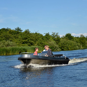 Outboard center console boat - 444 - Alufleet B.V. - for recreation centers / aluminum / 4-person max.