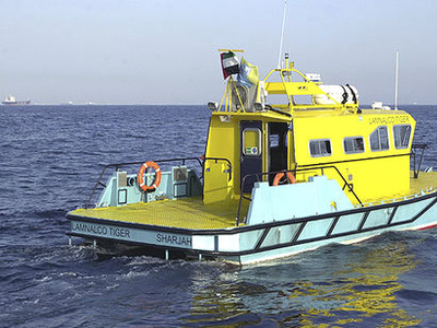 Patrol boat - ALN 034 ‘Lamnalco Tiger’ - Alnmaritec - catamaran / inboard waterjet / aluminum