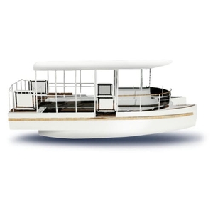 Sightseeing boat - NAVETTE - Ruban Bleu - catamaran / electric