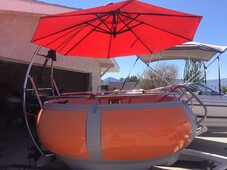 Donut BBQ Boat ( W/ Gasoline Motor )