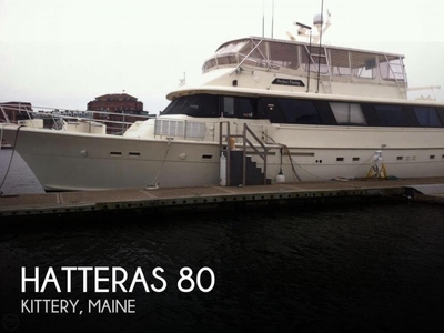 1985 Hatteras 80 CPMY in Kittery, ME