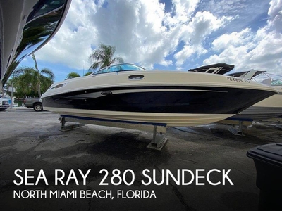 2014 Sea Ray 280 SunDeck in North Miami Beach, FL