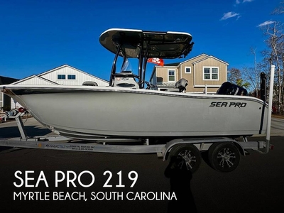 2020 Sea Pro 219 in Myrtle Beach, SC