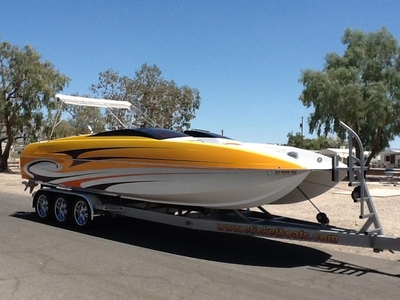 2008 E-Ticket Luxury Cat Deckboat powerboat for sale in California