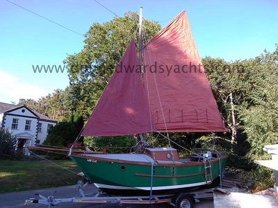 For Sale: Sherry 19 Gaff Rigged Trailer Sailer (Cornish Crabber)