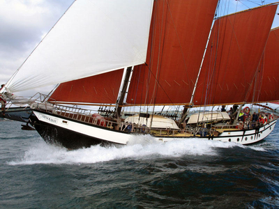 For Sale: Three Masted Gaff Schooner + Option To Purchase Sail Charter Business