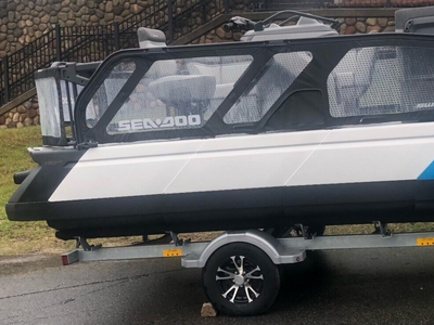 NEW 2023 SeaDoo Switch 16' Pontoon Boat W/trailer 130hp Warranty NO DEALER FEES!