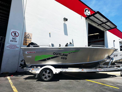 Stacer 469 Outlaw Side Console - Aluminium Fishing Boats for Sale Perth WA