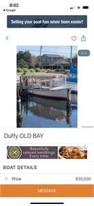 Duffy Electric 21' Old Bay 2017 For Sale