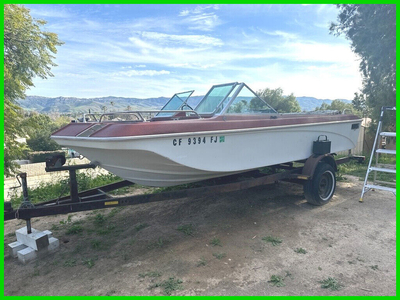 Marlin Boats Mars 18' Vintage Classic With Trailer & Fish Finder