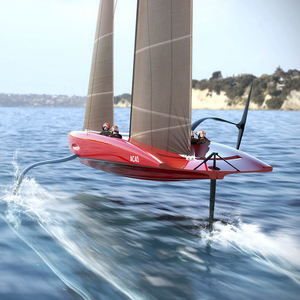Racing sailboat - AC40 - McConaghy - one-design / carbon / foiling