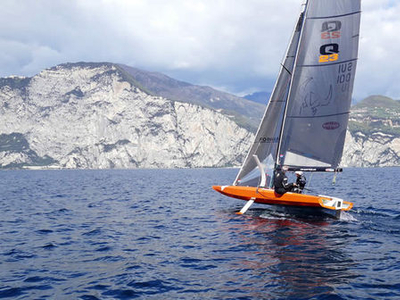 Racing sailboat - Q23 - Quant Boats - foiling