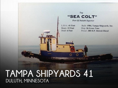1984 Tampa Shipyards Inc 41 in Duluth, MN