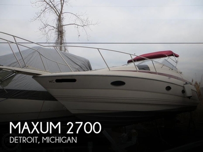 1990 Maxum 2700 SCR in Detroit, MI