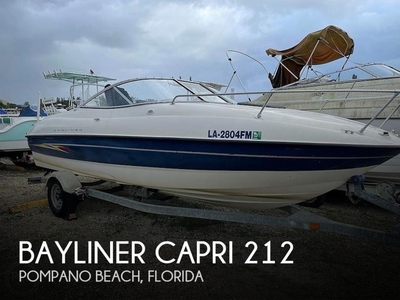 2005 Bayliner Capri 212 in Pompano Beach, FL