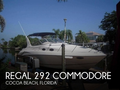 Regal 292 Commodore
