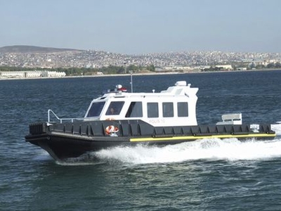 Patrol boat - POLIS 10 - Loyd Shipyard - inboard / HDPE