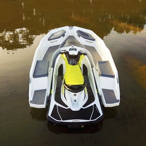 Jet-ski propelled runabout - WAVE BOAT 444 - SEALVER - 5-person max. / yacht tender