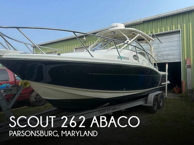 Scout 262 Abaco (powerboat) for sale
