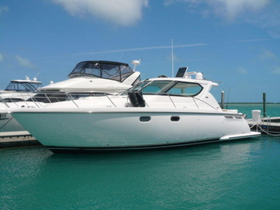 2007 Tiara 43 Sovran VOLVO 600 IPS powerboat for sale in Florida