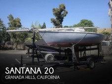 1977 santana 20 trailerable sloop