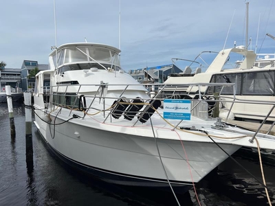1998 Hatteras 50 Sport Deck powerboat for sale in Florida