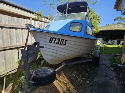 4 meter boat with trailer