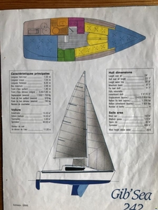 1980 Gib Sea 242, EUR 4.500,-