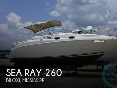 Sea Ray 260 sundancer