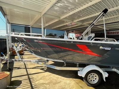 NEW HORIZON ALUMINIUM BOATS 515 NORTHERNER SIDE CONSOLE PACKAGE WITH NEW MERCURY 115HP PROXS