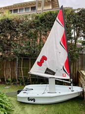 Bug sailing dinghy (Laser Performance) - priced for quick sale