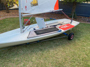 Laser 4.7 sailing dinghy