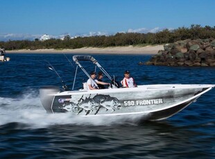 Quintrex 590 Frontier SC + Yamaha F130hp 4-Stroke - Pack 2 for sale online prices