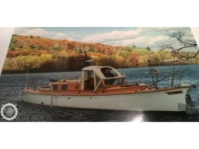 1950 Herreshoff Torpedo canoe stern motor launch powerboat for sale in New Hampshire