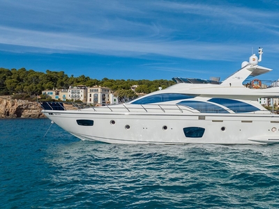 Azimut 75 Flybridge, First Launched 2013, Fin Stabilized