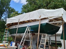 1949 one off Alden coastal aux cruiser sailboat for sale in Connecticut