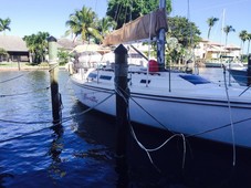1983 catalina c-36 auxiliary sloop sailboat for sale in florida