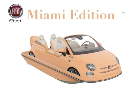 2024 Fiat 500 Car Offshore Miami Edition | 19ft