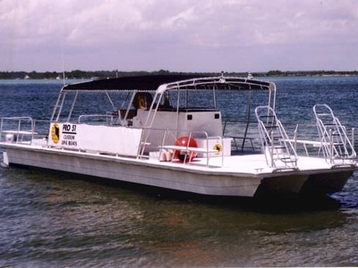 Sightseeing boat - PRO 51 - Island Hopper International Boat Works, Inc. - trimaran / inboard