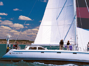 Cruising sailing yacht - BOUGAINVILLAEA 62 - Kanter Yachts - racing / 2-cabin / with open transom