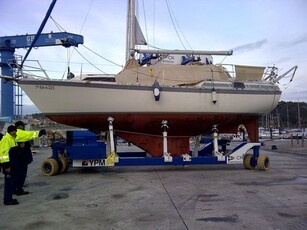 Handling trailer - CVA SERIES - YPMarinas - for sailboats / for shipyards / self-propelled